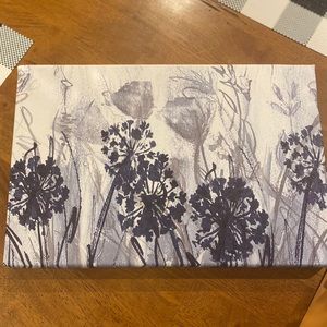 Indigo Field Canvas Print
